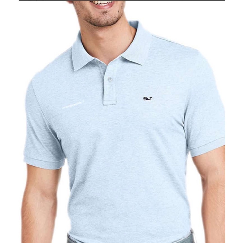 Vineyard‎ Vines Men's Performance Polo Shirt Medium Golf Workwear Athleisure